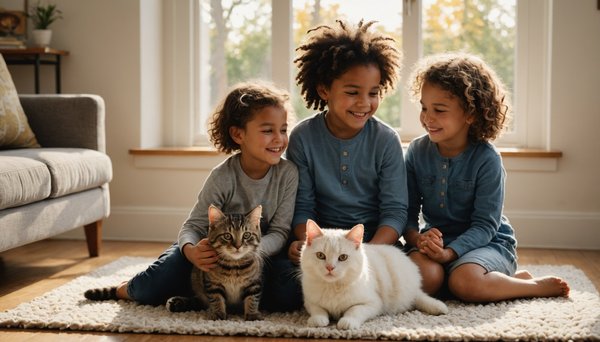 Les chats parfaits pour une vie joyeuse avec les enfants